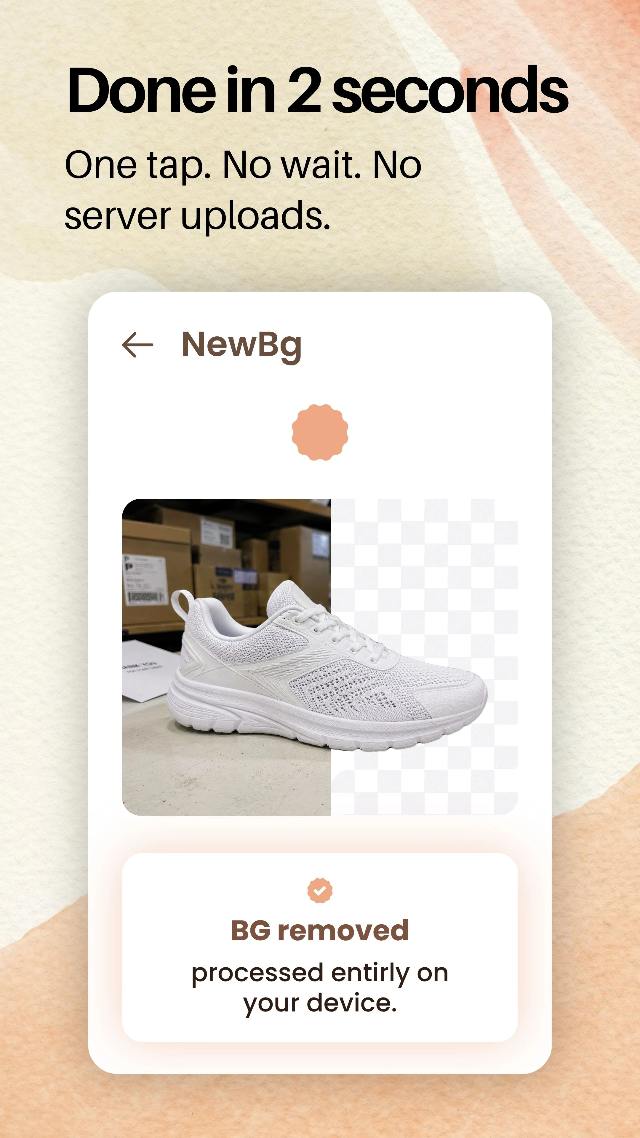 Offline BG Remover: NewBg screenshot