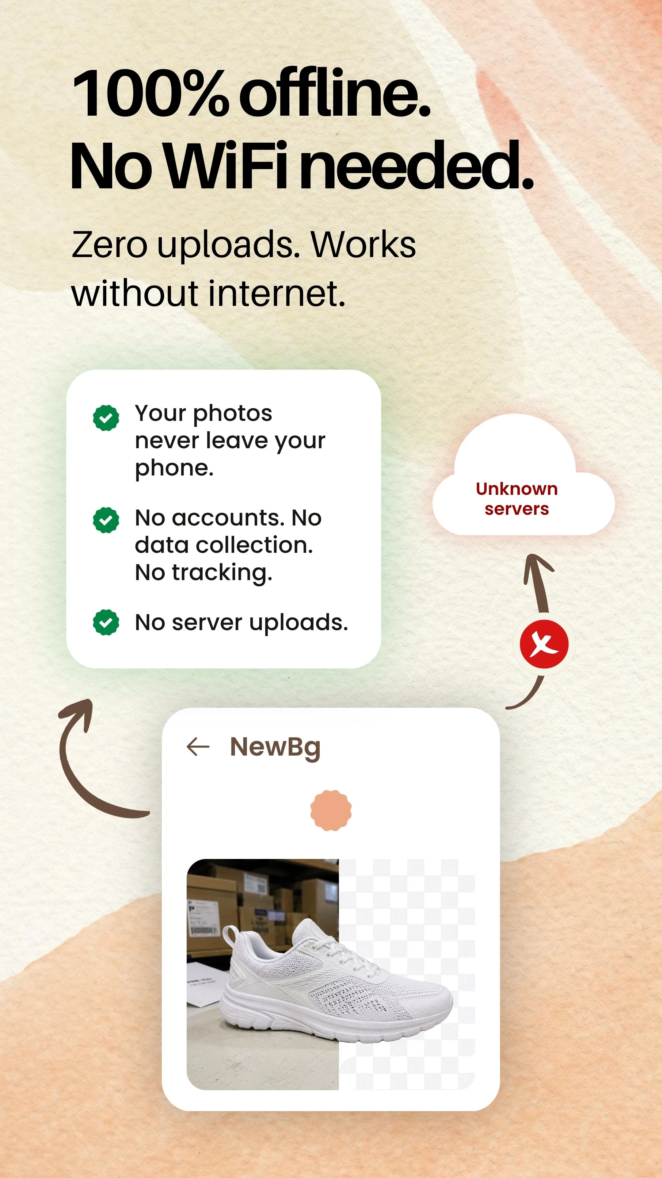 Offline BG Remover: NewBg screenshot